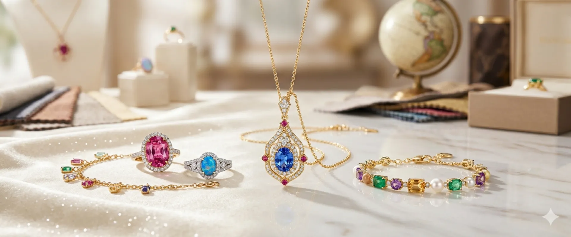 Imitation jewelry of China to India Shipping