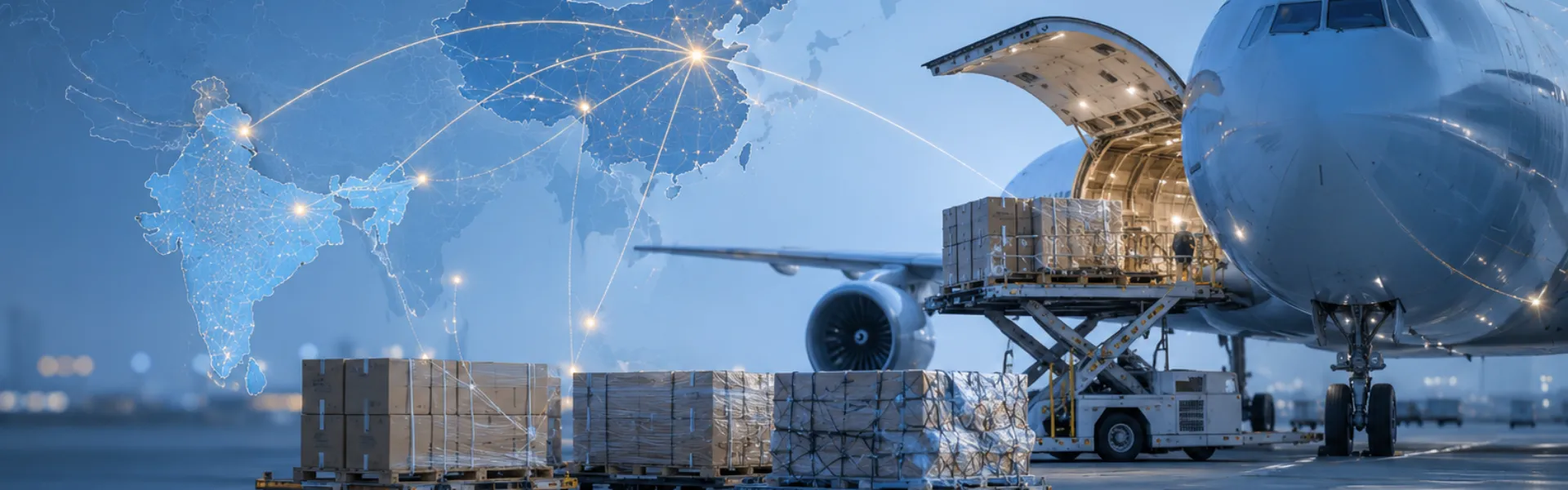 Flexible China–India Air shipping Strategies Designed for Your Business