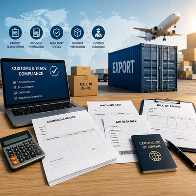 Customs and Trade Compliance for China-to-India Air Freight: A Practical Checklist
